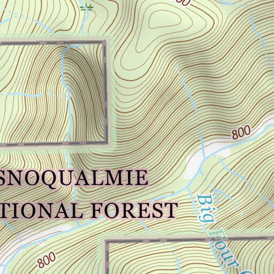 47121NW Page 6 Skykomish River Topo Preview 3