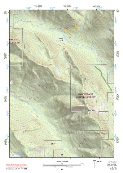 47121NW Page 12 Skykomish River Topo Preview 1
