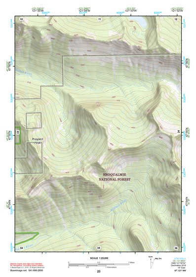 47121NW Page 23 Skykomish River Topo Preview 1