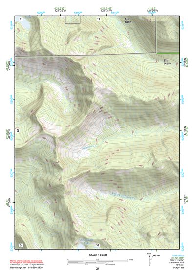 47121NW Page 24 Skykomish River Topo Preview 1
