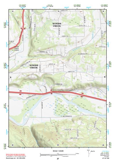 47121NW Page 27 Skykomish River Topo Preview 1