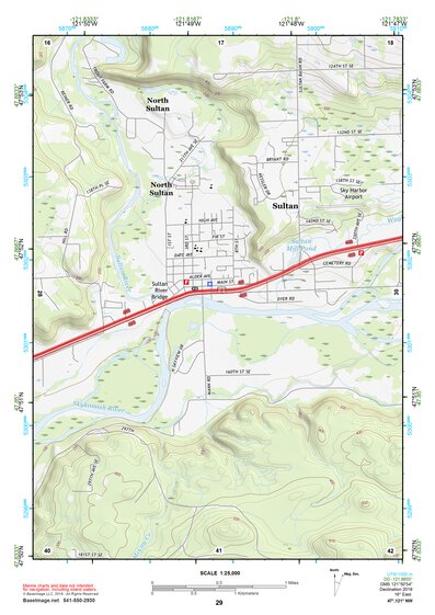 47121NW Page 29 Skykomish River Topo Preview 1