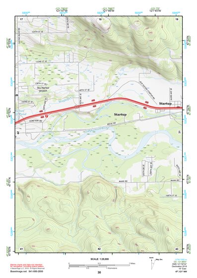 47121NW Page 30 Skykomish River Topo Preview 1
