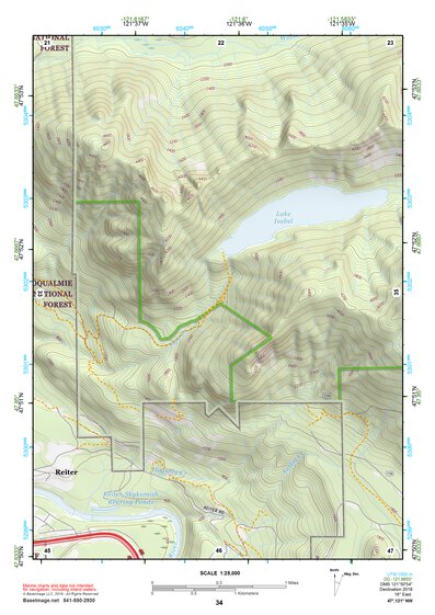 47121NW Page 34 Skykomish River Topo Preview 1