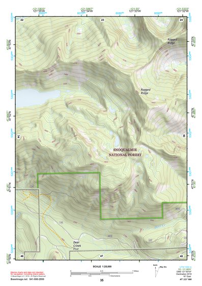 47121NW Page 35 Skykomish River Topo Preview 1