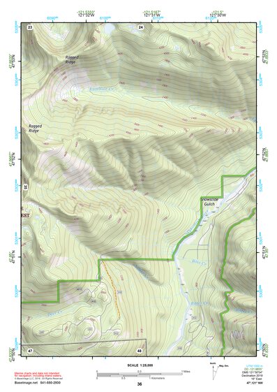 47121NW Page 36 Skykomish River Topo Preview 1