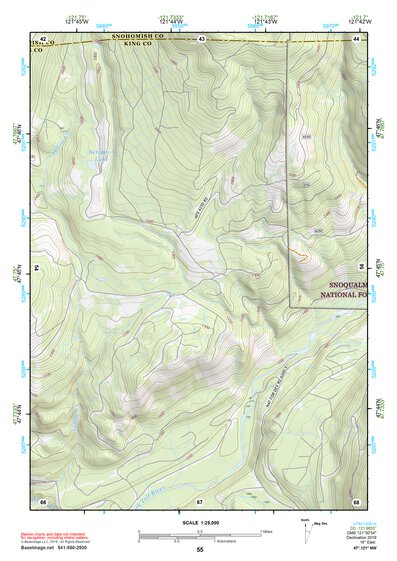 47121NW Page 55 Skykomish River Topo Preview 1