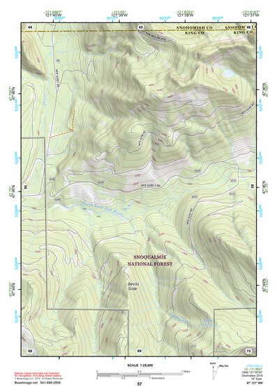 47121NW Page 57 Skykomish River Topo Preview 1