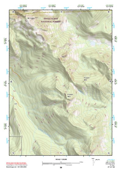 47121NW Page 59 Skykomish River Topo Preview 1