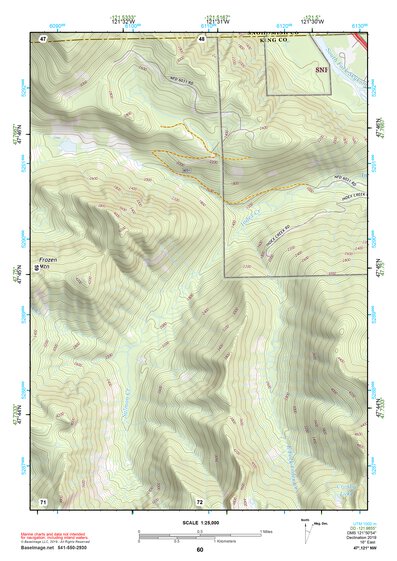 47121NW Page 60 Skykomish River Topo Preview 1