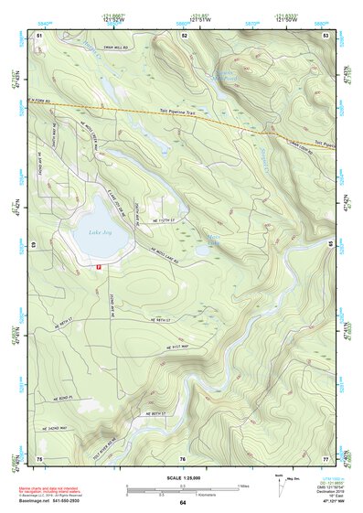 47121NW Page 64 Skykomish River Topo Preview 1