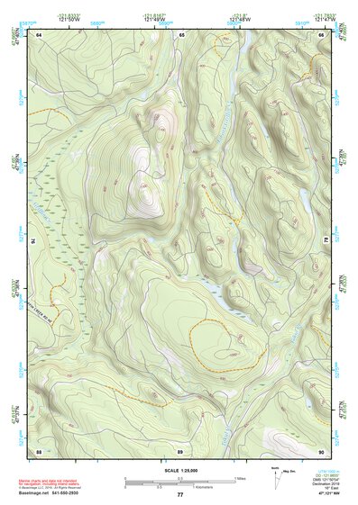 47121NW Page 77 Skykomish River Topo Preview 1