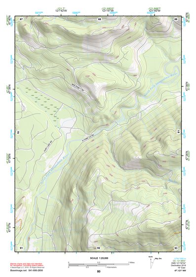 47121NW Page 80 Skykomish River Topo Preview 1