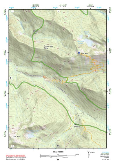 47121NW Page 84 Skykomish River Topo Preview 1
