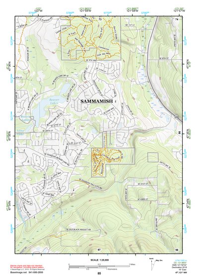47121NW Page 85 Skykomish River Topo Preview 1