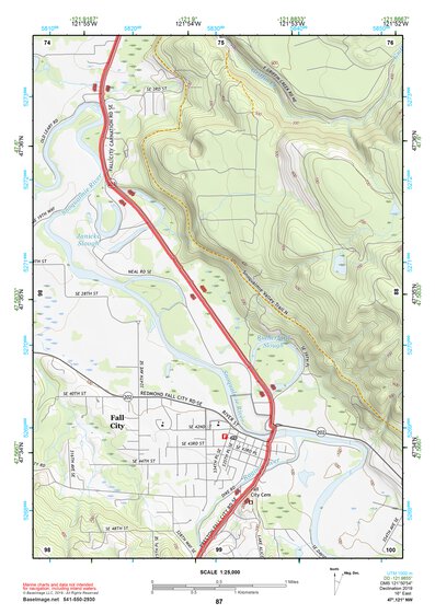 47121NW Page 87 Skykomish River Topo Preview 1