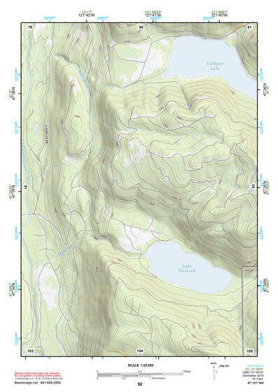 47121NW Page 92 Skykomish River Topo Preview 1