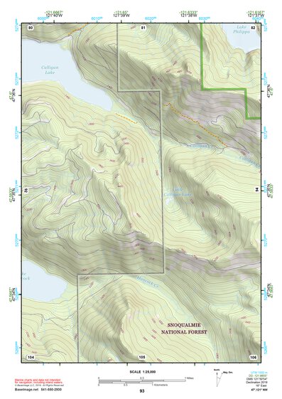 47121NW Page 93 Skykomish River Topo Preview 1