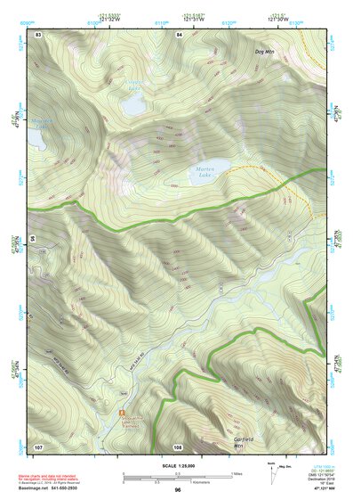 47121NW Page 96 Skykomish River Topo Preview 1