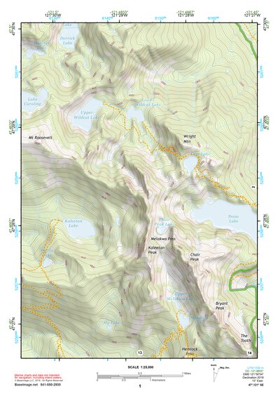 47121SE Page 1 Snoqualmie Pass Topo Preview 1
