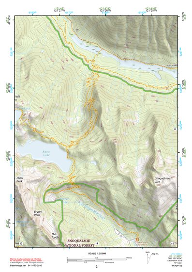 47121SE Page 2 Snoqualmie Pass Topo Preview 1