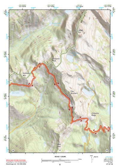 47121SE Page 5 Snoqualmie Pass Topo Preview 1