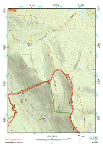 47121SE Page 8 Snoqualmie Pass Topo Preview 1