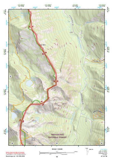 47121SE Page 11 Snoqualmie Pass Topo Preview 1