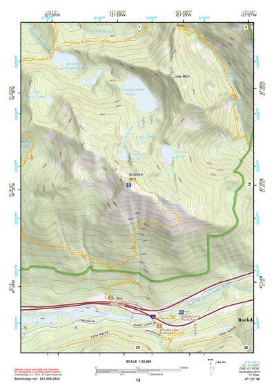 47121SE Page 13 Snoqualmie Pass Topo Preview 1