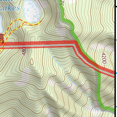 47121SE Page 15 Snoqualmie Pass Topo Preview 3