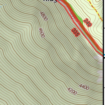 47121SE Page 20 Snoqualmie Pass Topo Preview 3