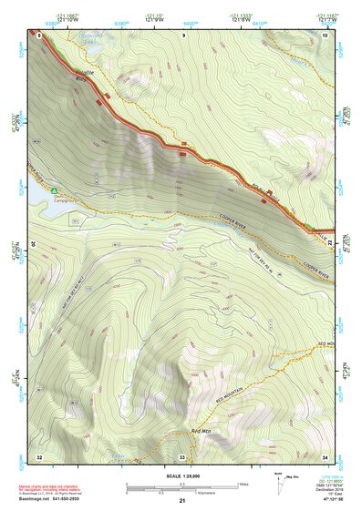 47121SE Page 21 Snoqualmie Pass Topo Preview 1