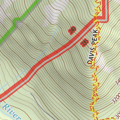 47121SE Page 22 Snoqualmie Pass Topo Preview 3