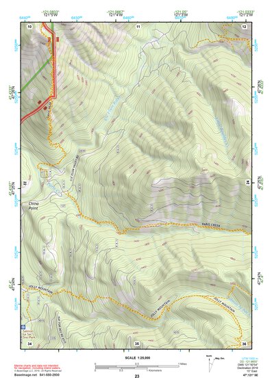 47121SE Page 23 Snoqualmie Pass Topo Preview 1