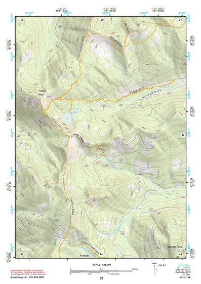 47121SE Page 32 Snoqualmie Pass Topo Preview 1
