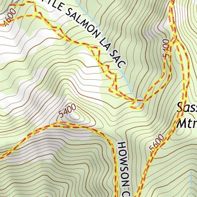 47121SE Page 35 Snoqualmie Pass Topo Preview 2