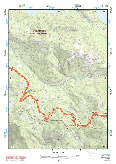 47121SE Page 39 Snoqualmie Pass Topo Preview 1