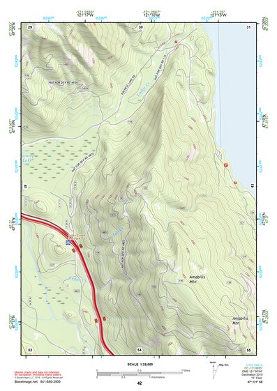 47121SE Page 42 Snoqualmie Pass Topo Preview 1