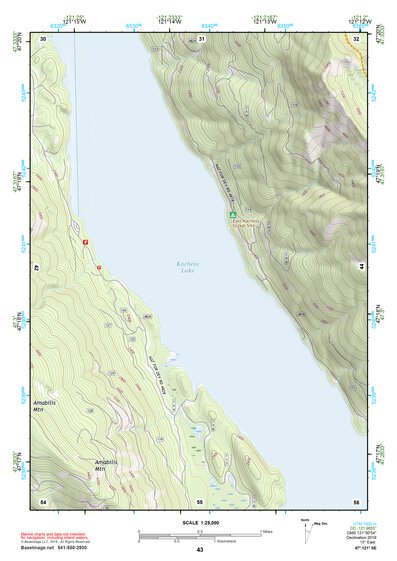 47121SE Page 43 Snoqualmie Pass Topo Preview 1