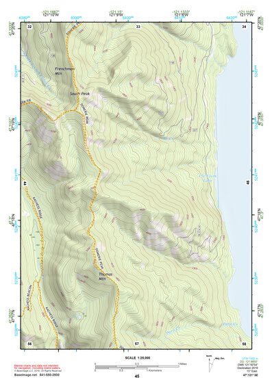 47121SE Page 45 Snoqualmie Pass Topo Preview 1