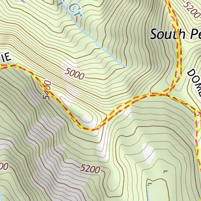 47121SE Page 45 Snoqualmie Pass Topo Preview 3