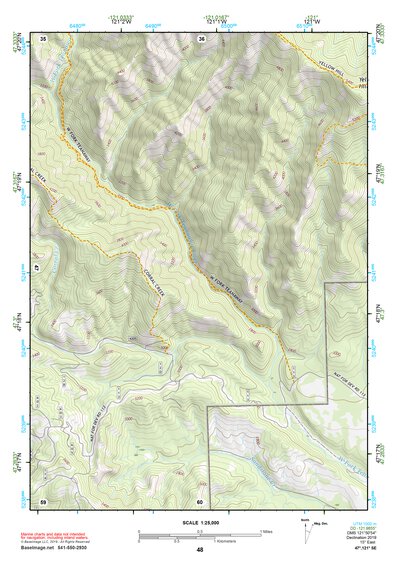 47121SE Page 48 Snoqualmie Pass Topo Preview 1