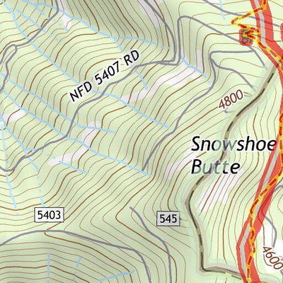 47121SE Page 52 Snoqualmie Pass Topo Preview 3