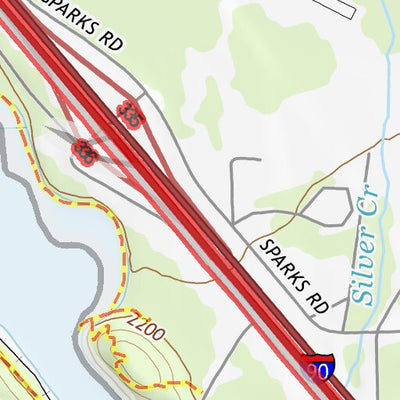 47121SE Page 56 Snoqualmie Pass Topo Preview 2