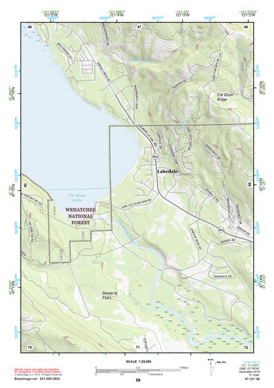 47121SE Page 59 Snoqualmie Pass Topo Preview 1
