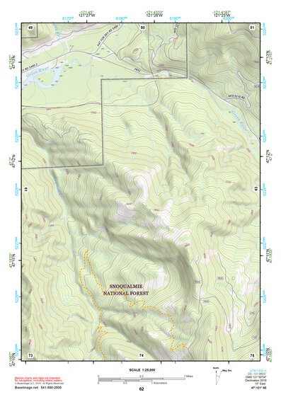 47121SE Page 62 Snoqualmie Pass Topo Preview 1