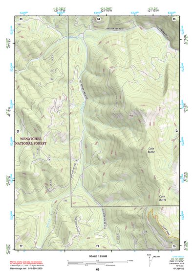 47121SE Page 66 Snoqualmie Pass Topo Preview 1