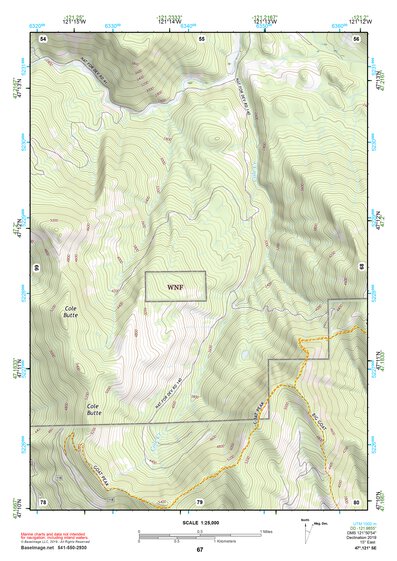 47121SE Page 67 Snoqualmie Pass Topo Preview 1