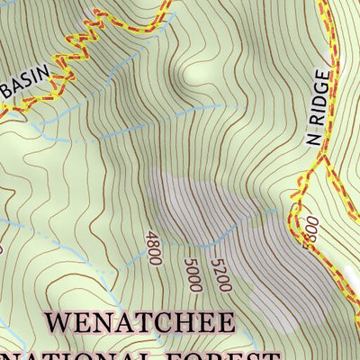 47121SE Page 81 Snoqualmie Pass Topo Preview 3