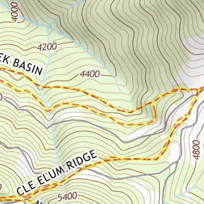47121SE Page 82 Snoqualmie Pass Topo Preview 2